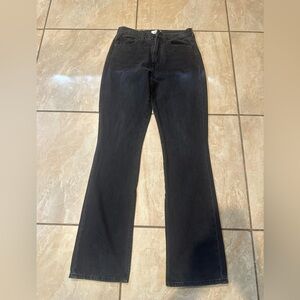 Black Pistola Flared Women Jeans Size 26